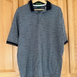Browning Men's Heather Gray Polo with Black Trim